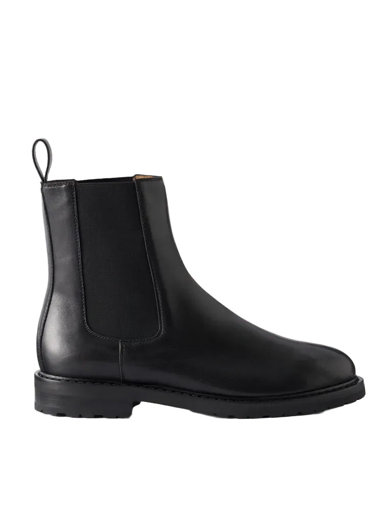 25 leather Chelsea boots - black - IT35
