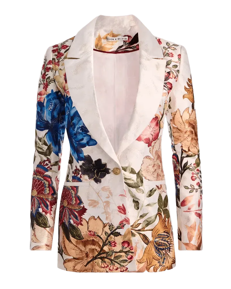 Denny Slim Boyfriend Blazer