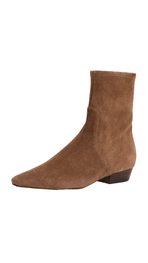 Glinda Suede Booties