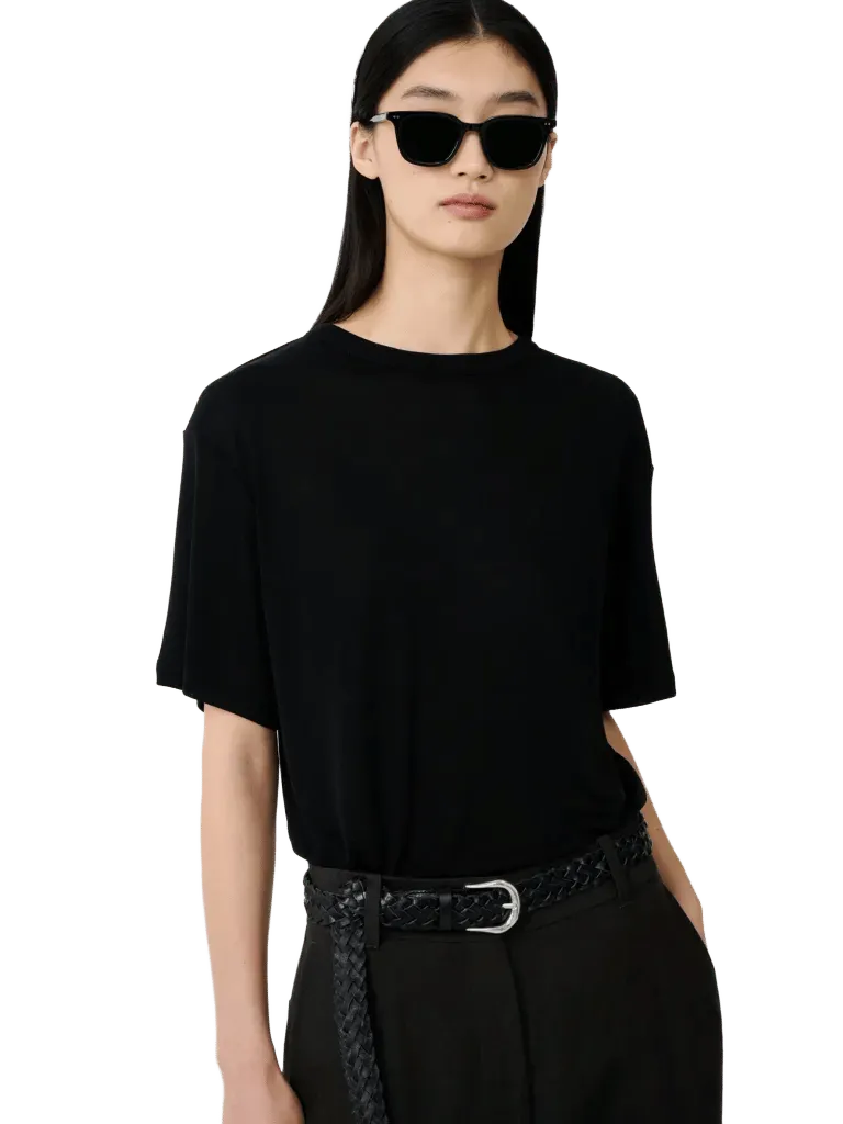 Rond T-Shirt in Black
