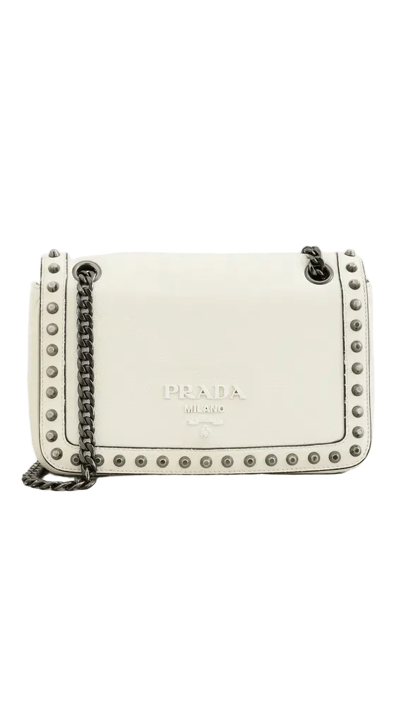 Prada Calf Leather Shoulder Bag