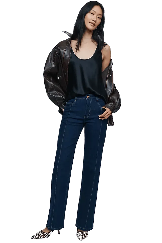 Maeve Selene Mid Rise Bootcut Jeans