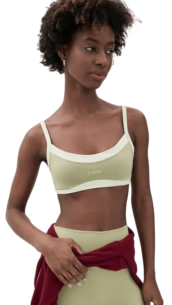 Scoop Contrast Bra