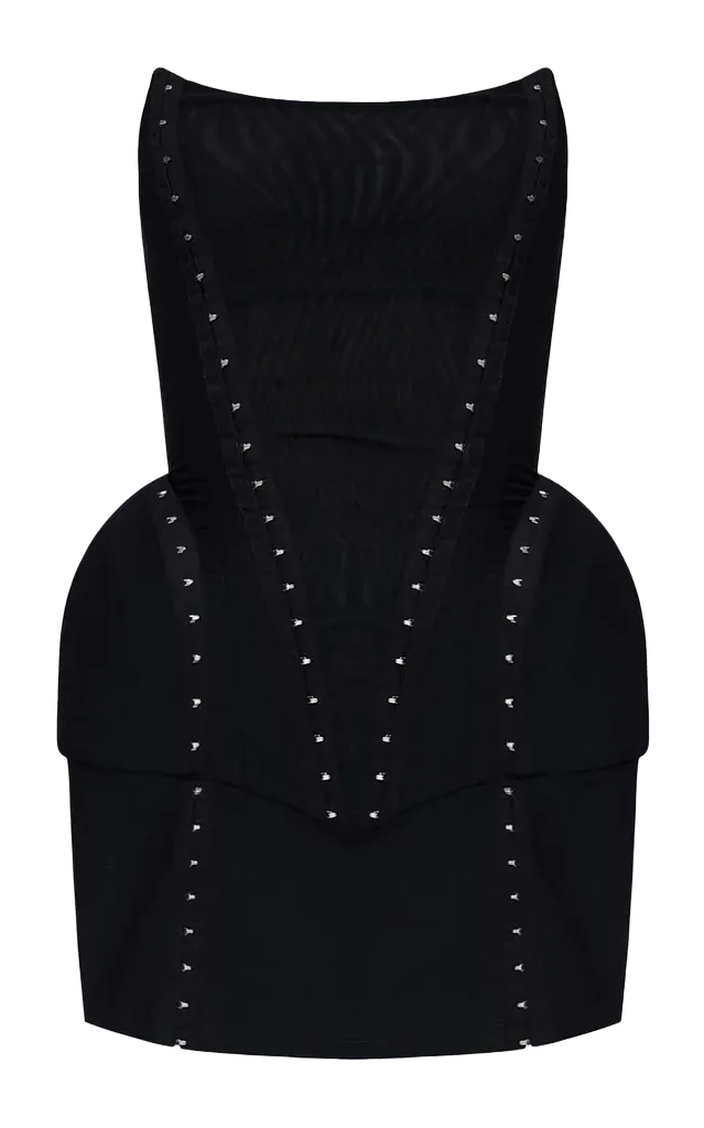 Muna Mini Dress With Hooks