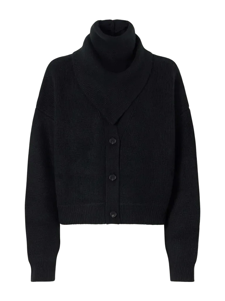 Derios ribbed cashmere cardigan