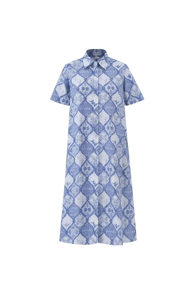Sylvie Short Sleeve Shirtdress