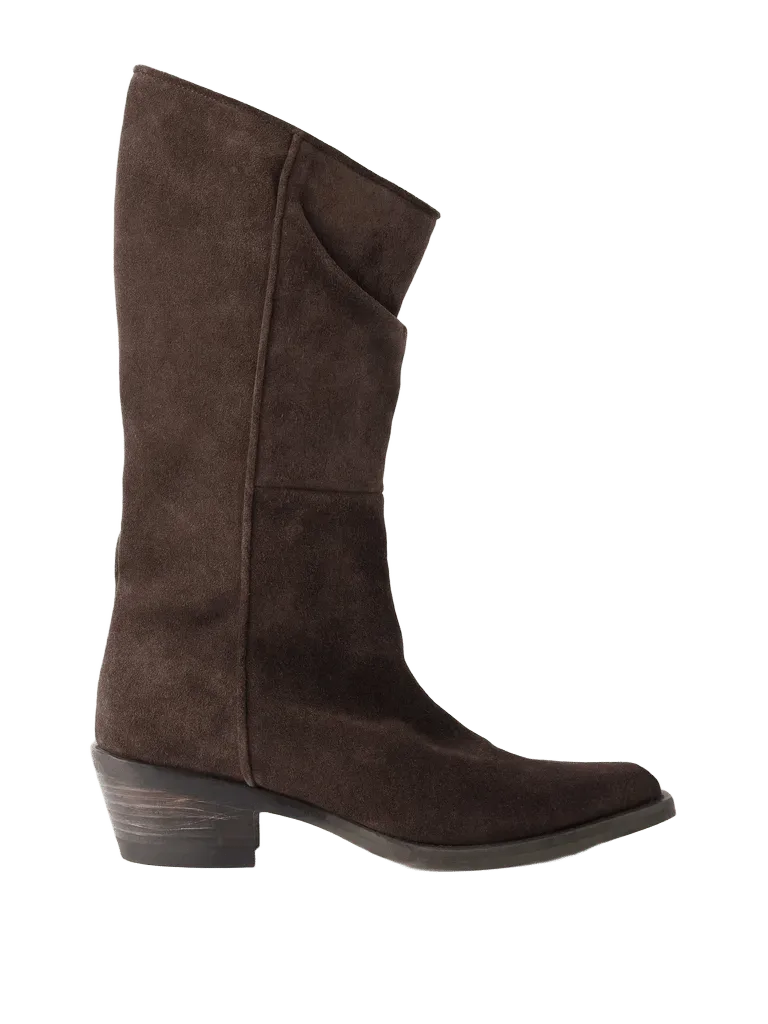 Clive suede knee boots
