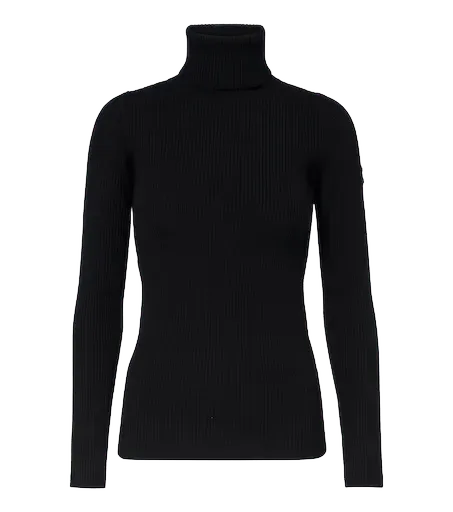 Wool and cashmere-blend turtleneck sweater