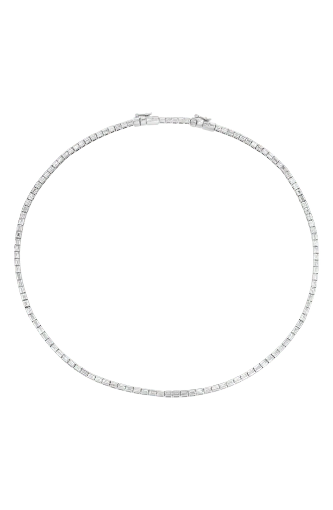 Papua 18K White Gold & Diamond Choker Necklace