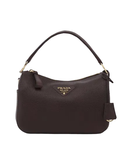 Small leather top-handle bag