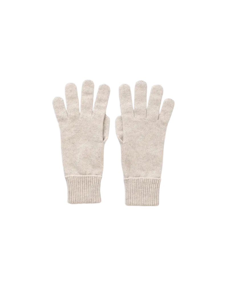Turnback Cuff Women's Natural Cashmere Gloves