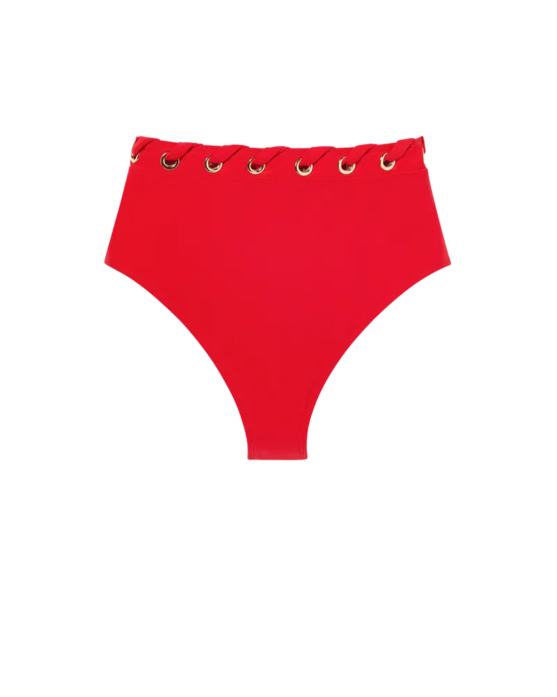 DreamSculpt High Rise Grommet Bikini Bottom