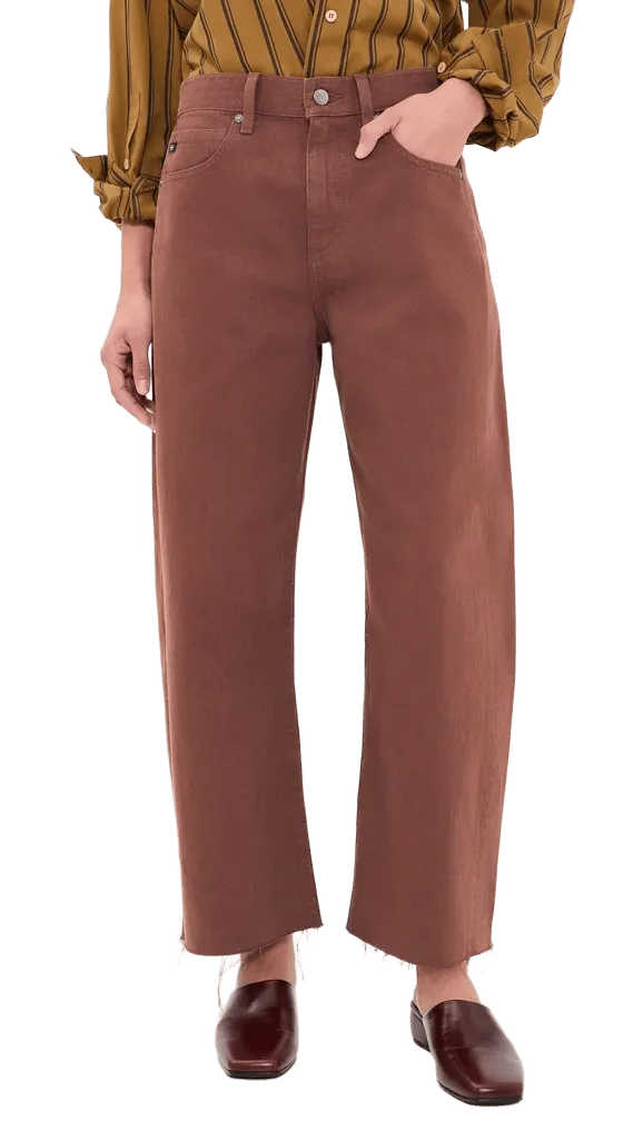 Hattie Crop Barrel Jeans