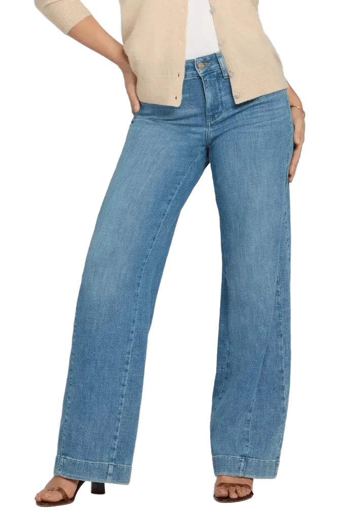 Teresa Godet Wide Leg Jeans