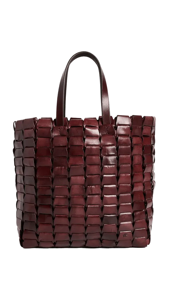 Link Leather Tote