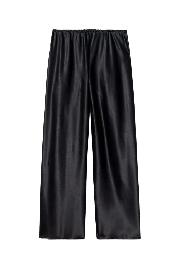Marlow Wide Leg Silk Pant