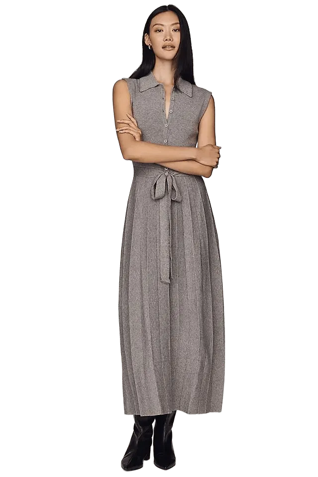 En Saison Annie Knit Shirtdress