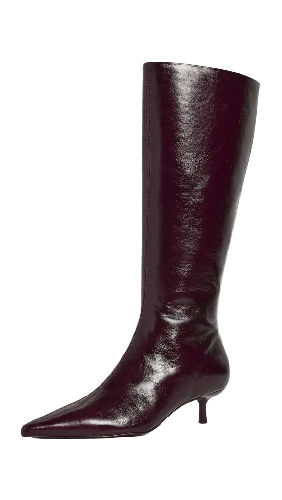 Janine Knee High Leather Boots
