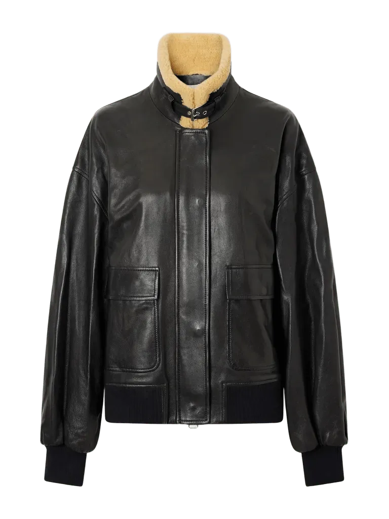 Sandor leather biker jacket