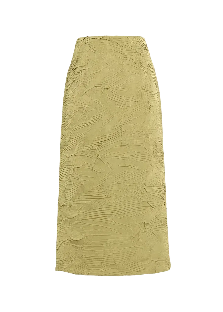 Inez High-Waist Pencil Midi Skirt