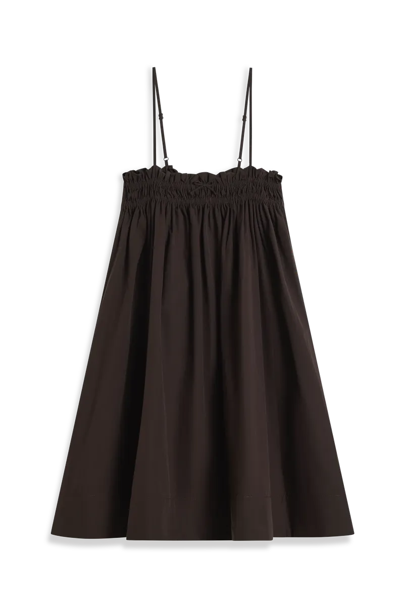 Adrianna Mini Dress Carob