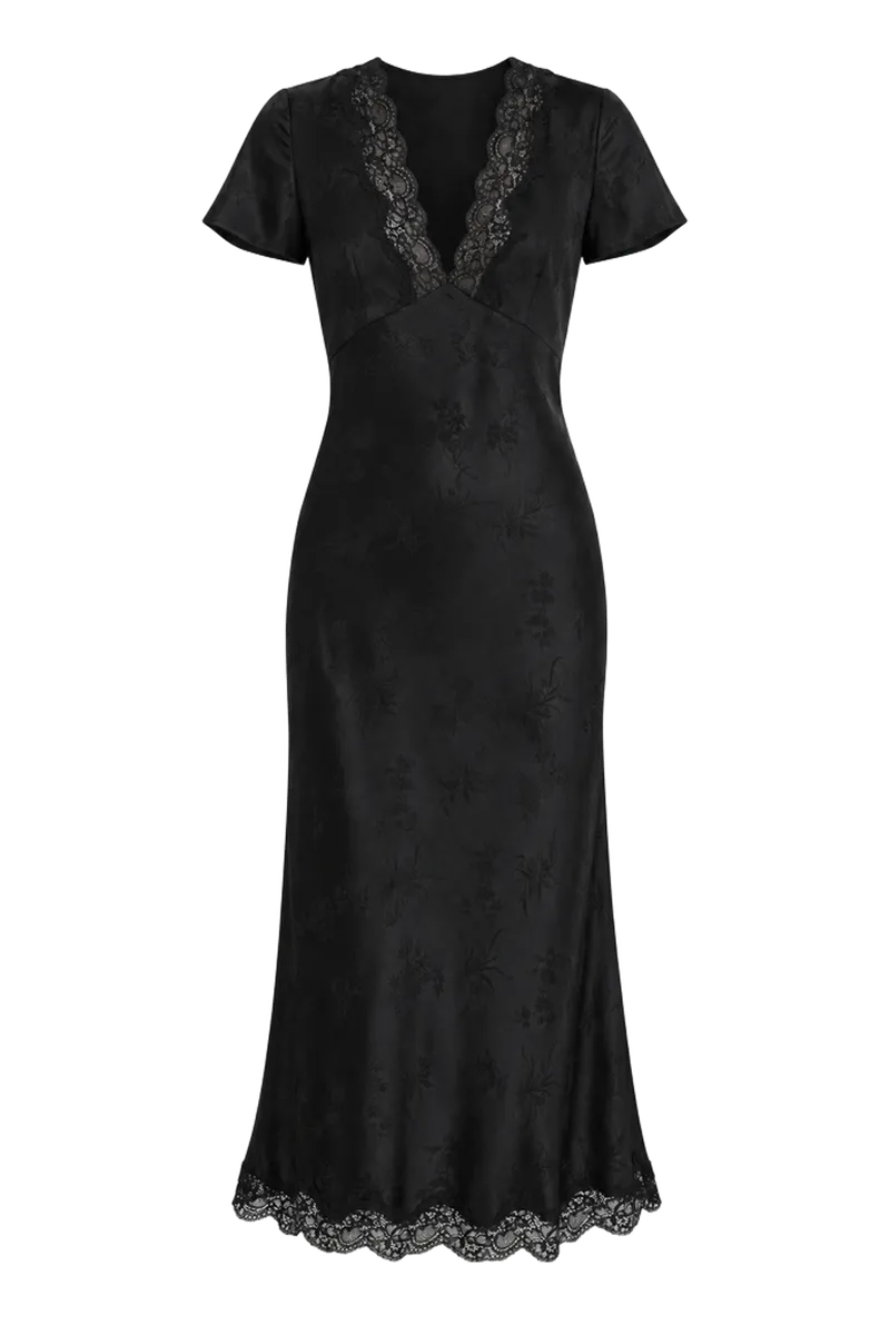 Noir Hollie Midi Dress
