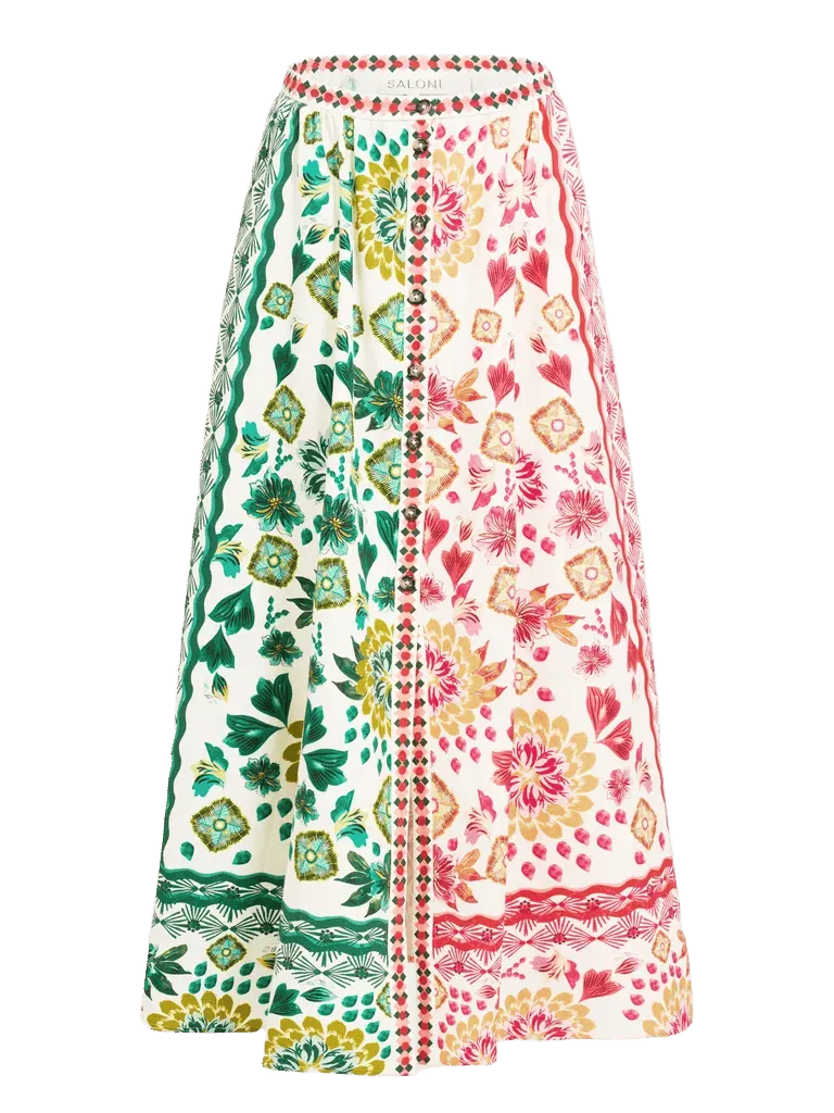 Judi B Skirt in Sunrise Gem
