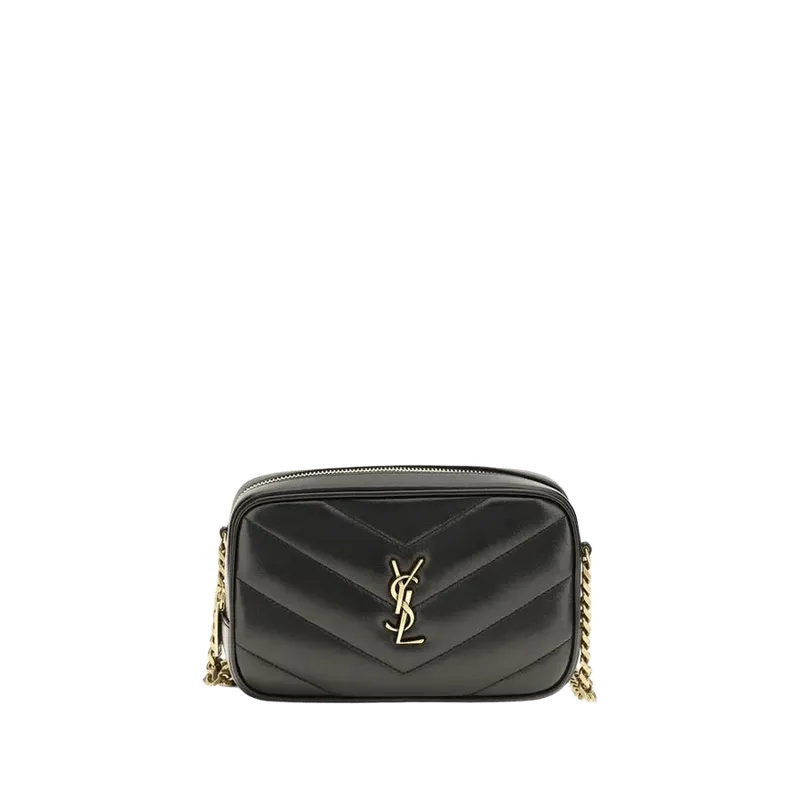 Saint Laurent Shoulder Bag — Black