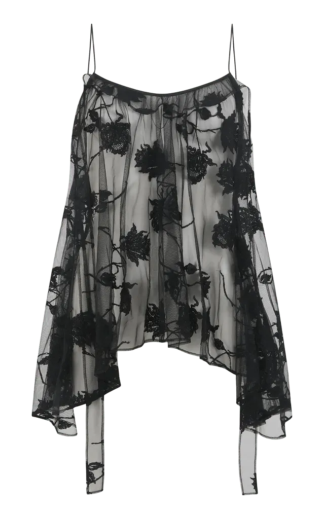 Park Rose Tulle Top