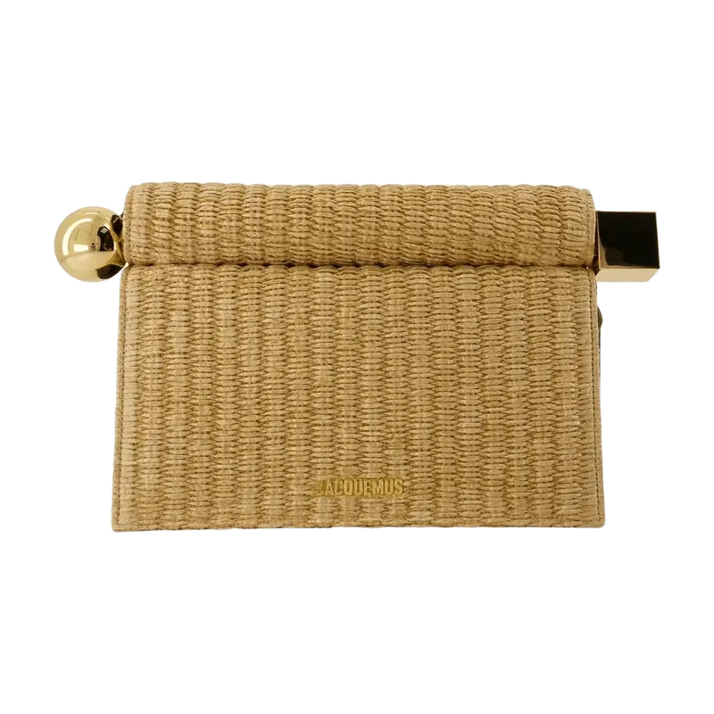 Jacquemus Clutch — Beige