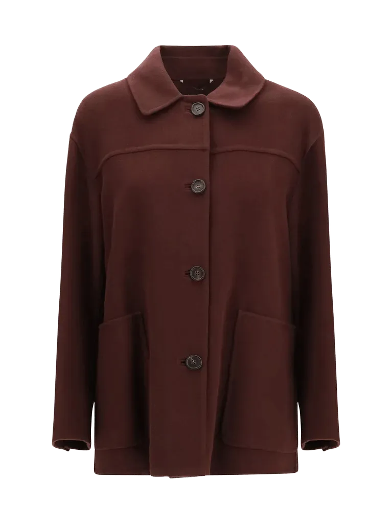 'S Maxmara Coat — Brown