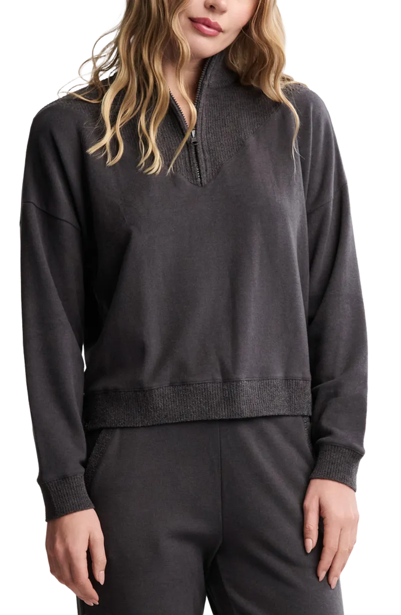 CozyChic Ultra Lite Rib Quarter Zip