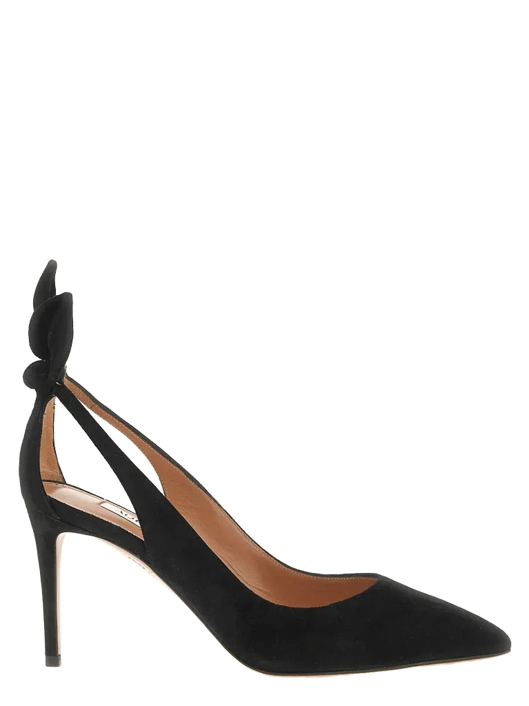 Aquazzura Bow Pump — Black