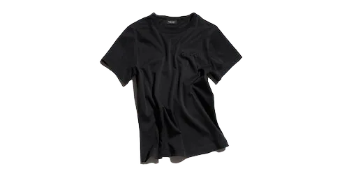 Cotton jersey T-shirt with embroidery