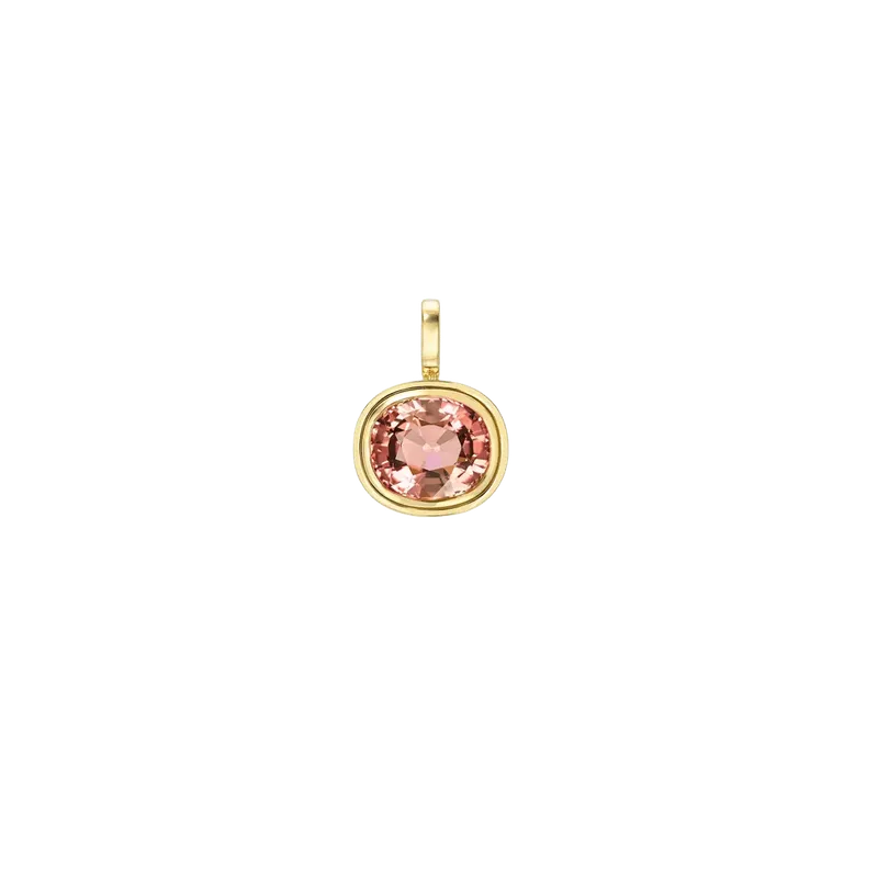 12.07ct Cushion Pink Tourmaline Bounce Charm