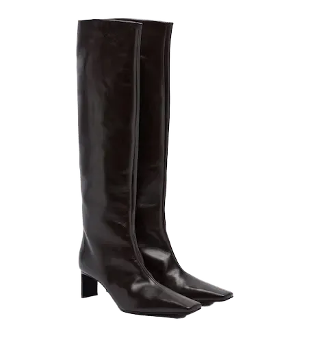 Ona leather knee-high boots
