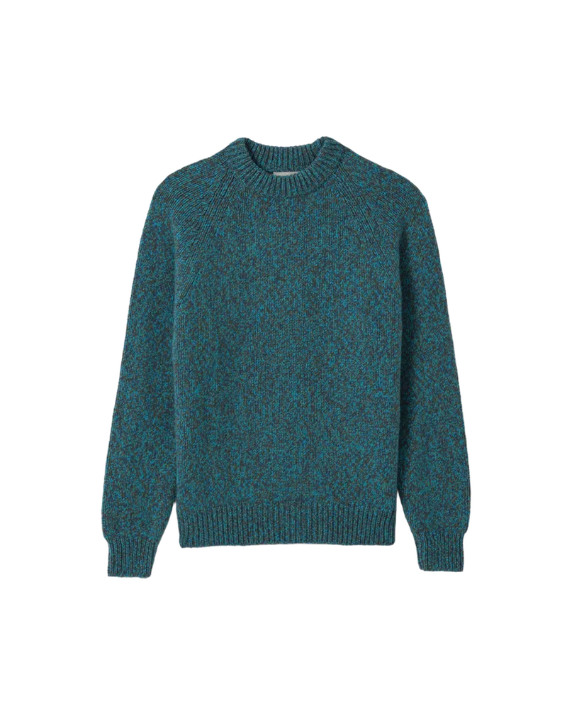 Fyfe Blue Cashmere Jumper
