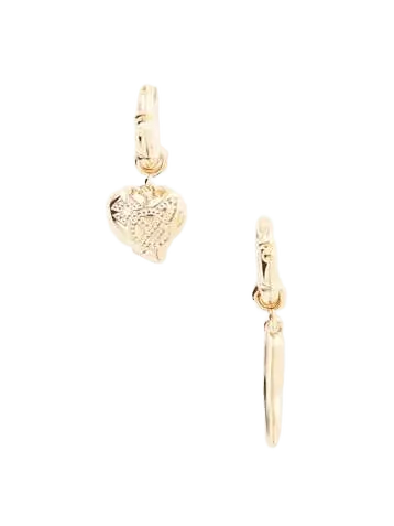 Della gold-plated earrings