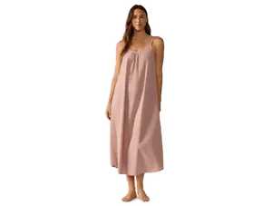 Women’s Isla Organic Cotton Night Dress + Cloud Loom Robe Set
