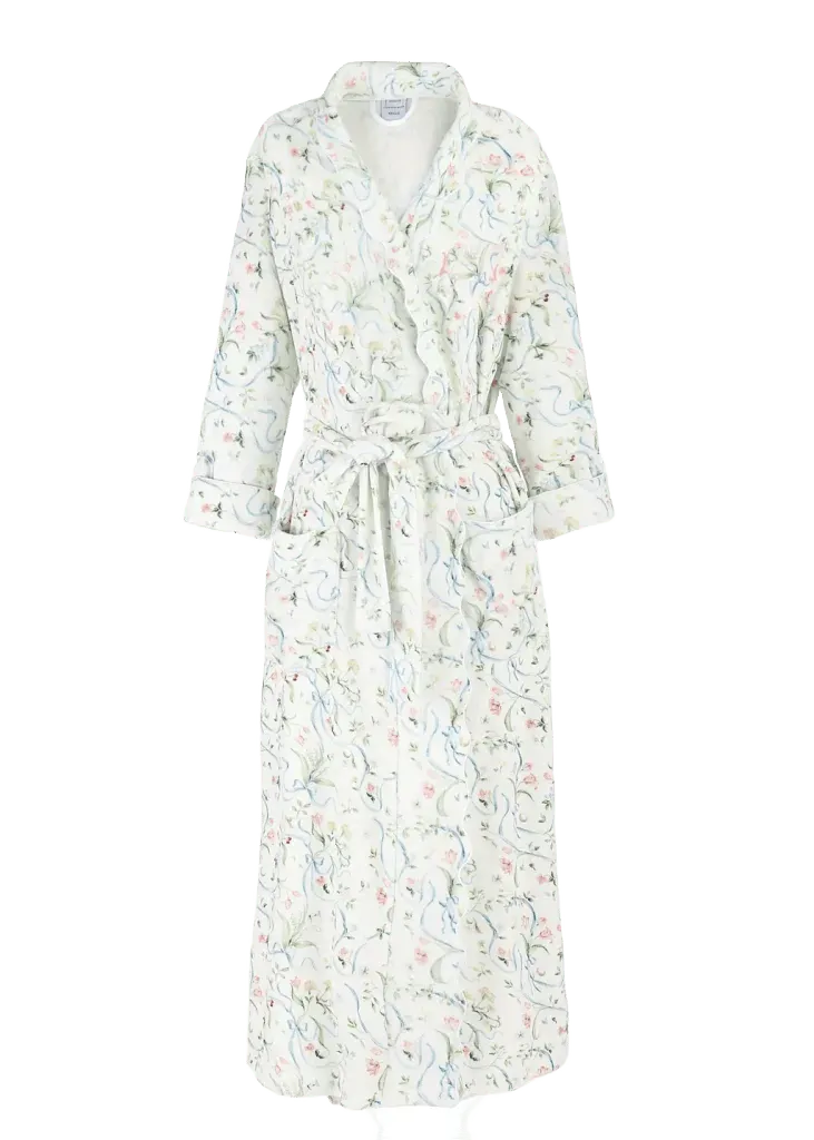 Women’s Long Scallop Lightweight Robe