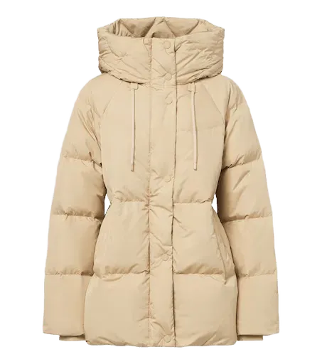 Adler hooded down jacket