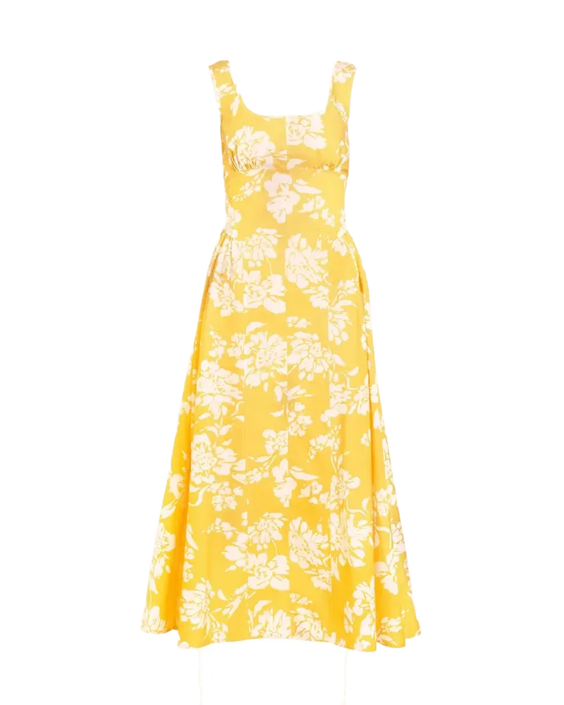 Cadence Dress in Buttercup Multi