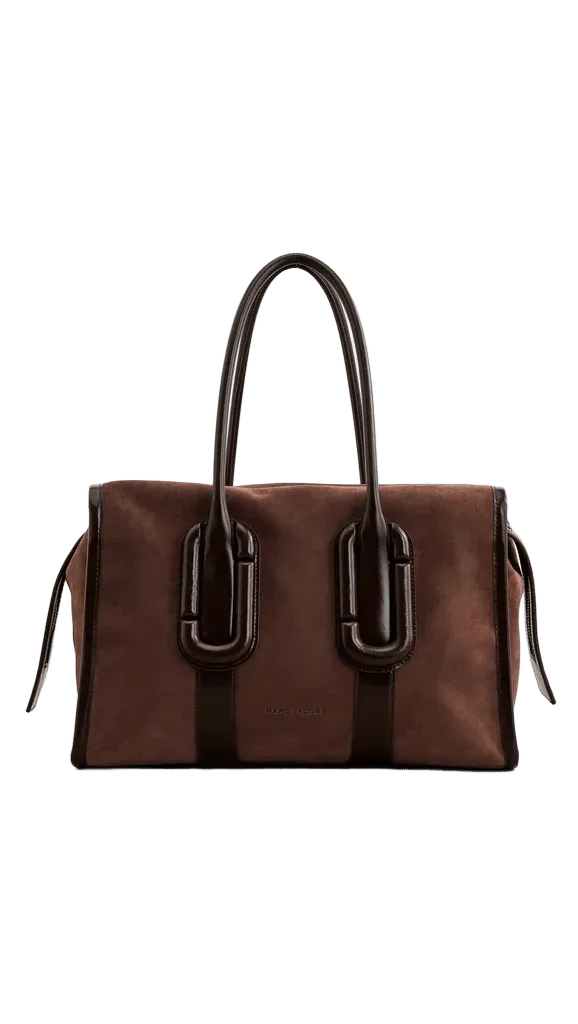 Babe City Tote In Suede