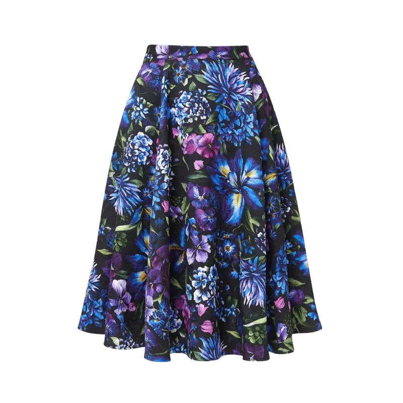 Alanna Skirt in Astor Garden Brocade