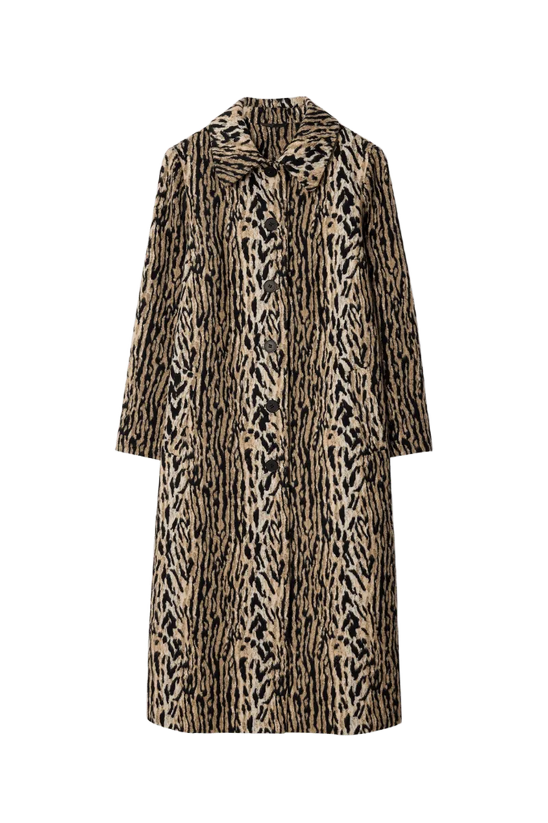 Milly Leopard Coat