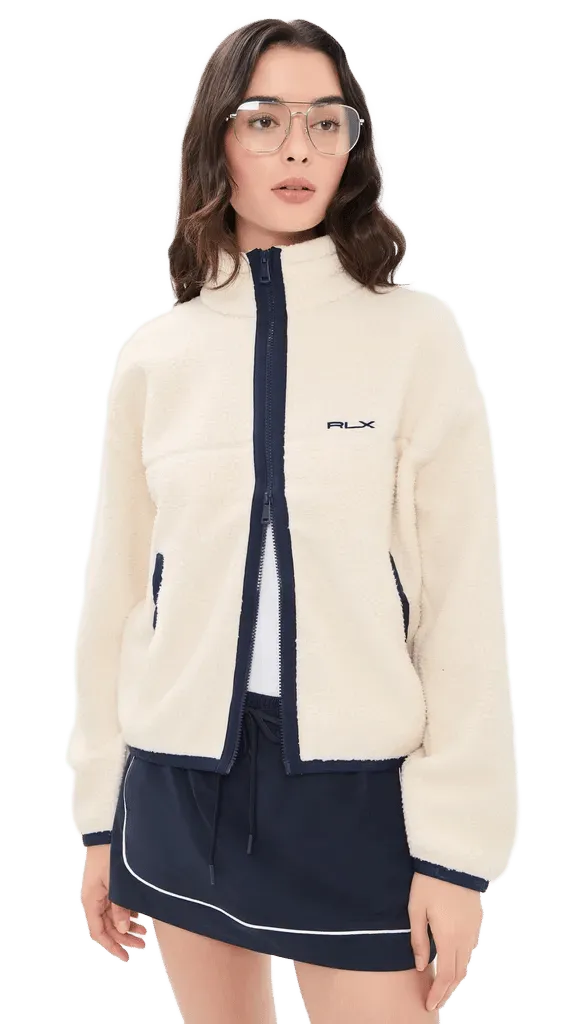 Vintage Polar Fleece Knit Jacket