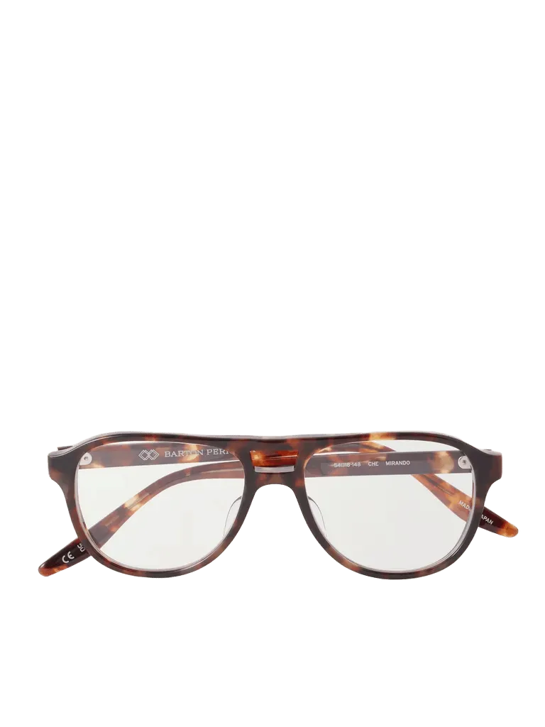 Mirando Havana aviator-style acetate glasses