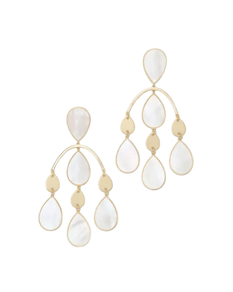 Karina Pearl Chandelier Earrings