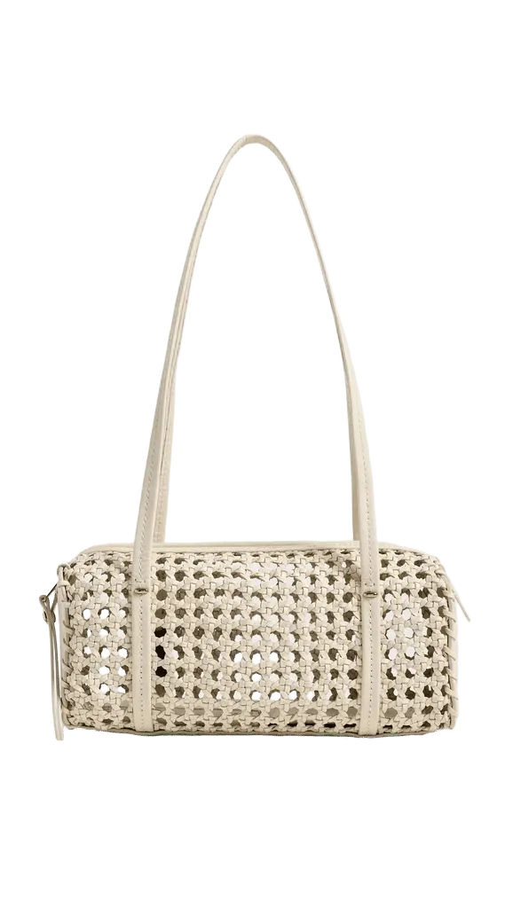 The Brioche Mini Shoulder Bag In Open Leather