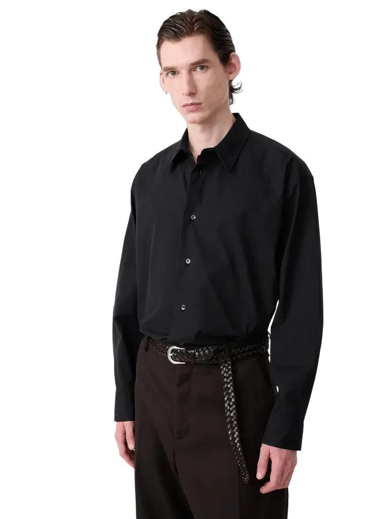 Hal Cotton Shirt in Black